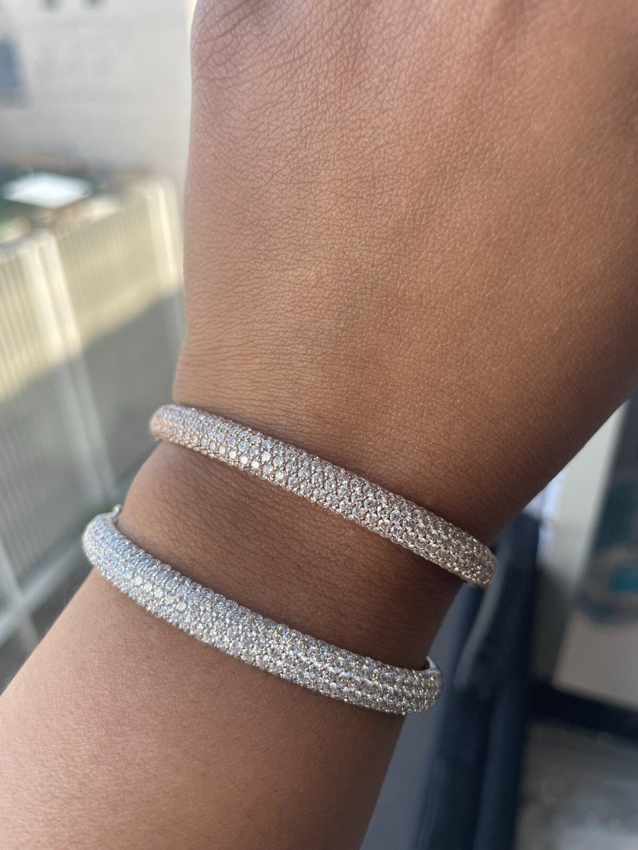 Diamond Bangle Bracelet