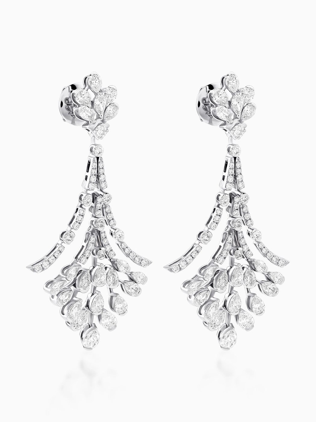 Diamond Chandelier Earrings