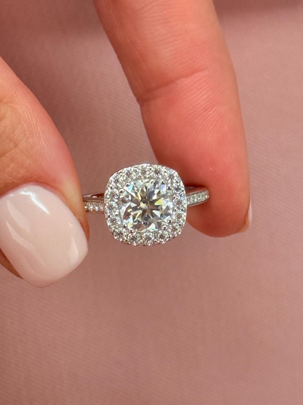 Diamond Halo Ring