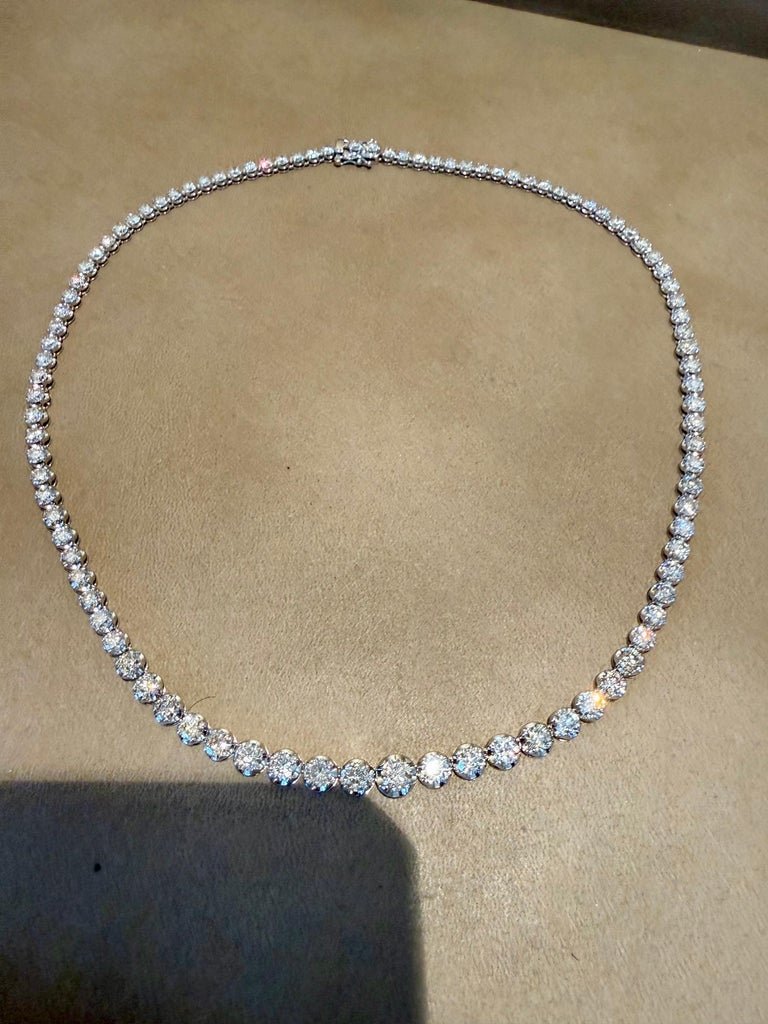 Diamond Rivière Necklace
