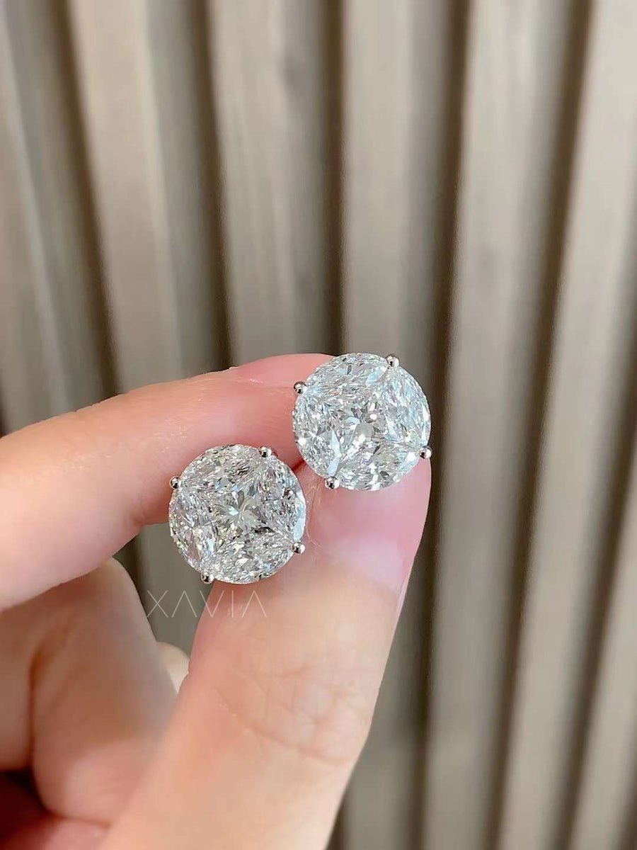 Diamond Stud Earrings