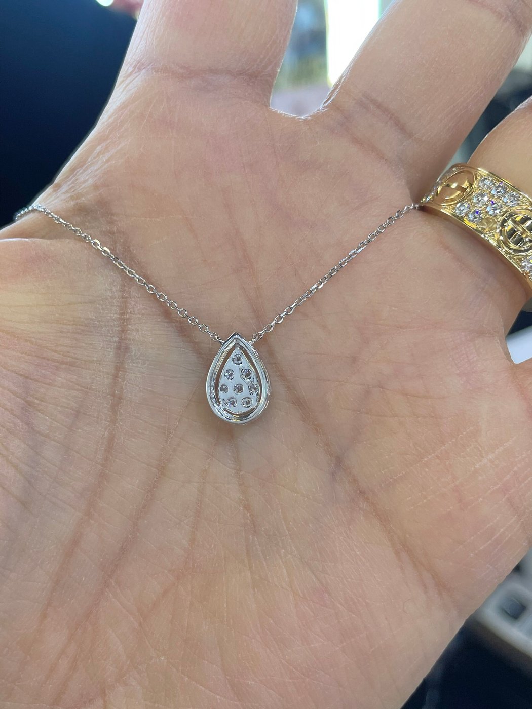 Isis Diamond Pendant